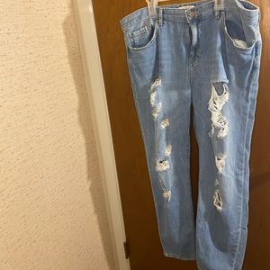Forever 21 size 31 boyfriend jeans